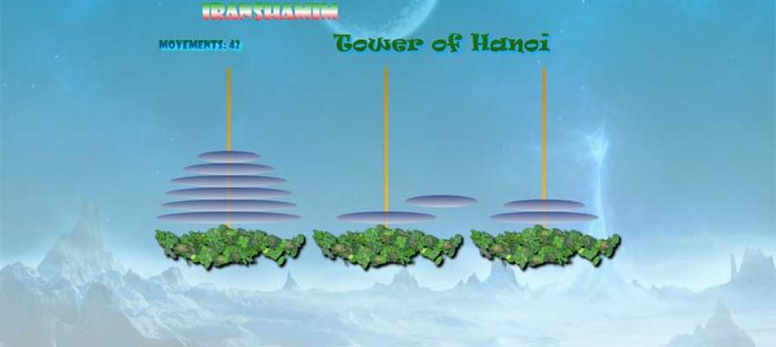 Iranshamim Tower of Hanoi Screen Saver